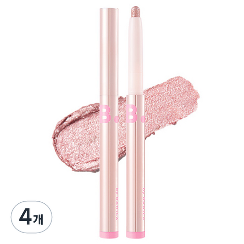 무드 온 아이 컬러 스틱 0.5g, 08 티어링 로즈, 4개