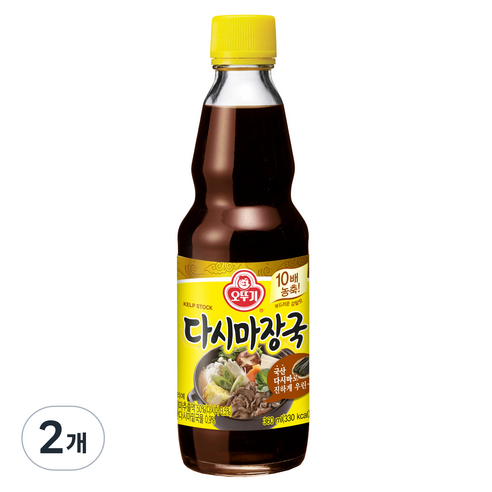 오뚜기 다시마장국, 2개, 360ml
