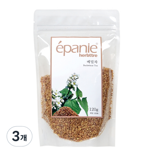 에빠니 허브뜨레 메밀차 리필팩, 120g, 1개입, 3개