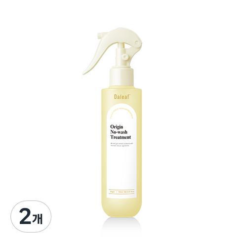 달리프 오리진 리페어 노워시 헤어트리트먼트, 2개, 150ml