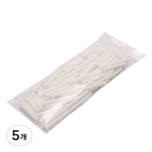 핸드피스 크림필터 100p, 흰색, 5개