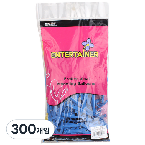 네오룬즈 260N 요술풍선, 스탠다드 미드블루, 300개입