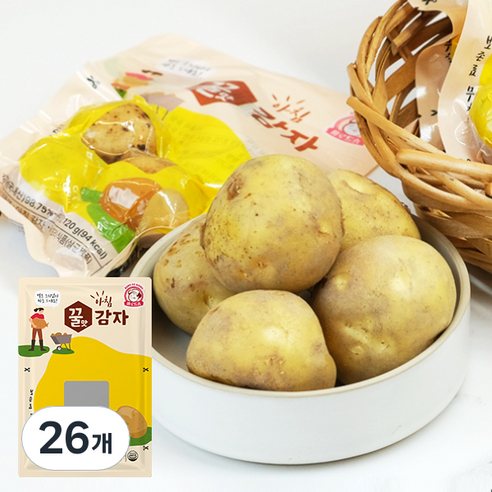 바로드숑 꿀맛 감자, 120g, 26개