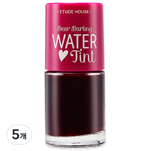 에뛰드하우스 디어달링 워터 립틴트 9.5g, 스트로베리 에이드, 9g, 5개