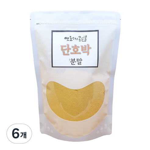 단호박 분말, 200g, 6개