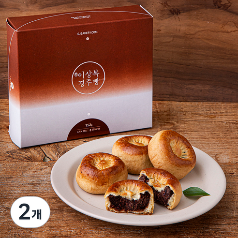 이상복명과 경주빵, 38g, 4개입, 2개