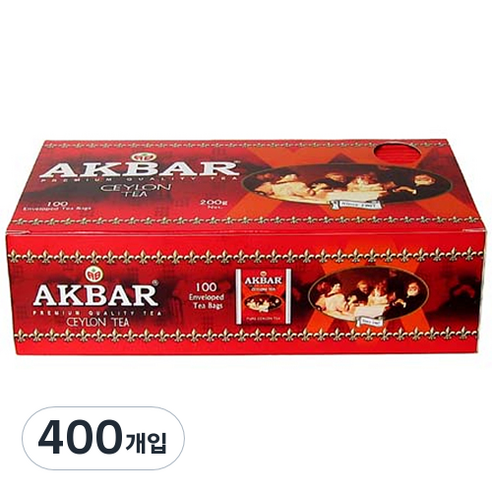 아크바 실론티 홍차, 2g, 400개입