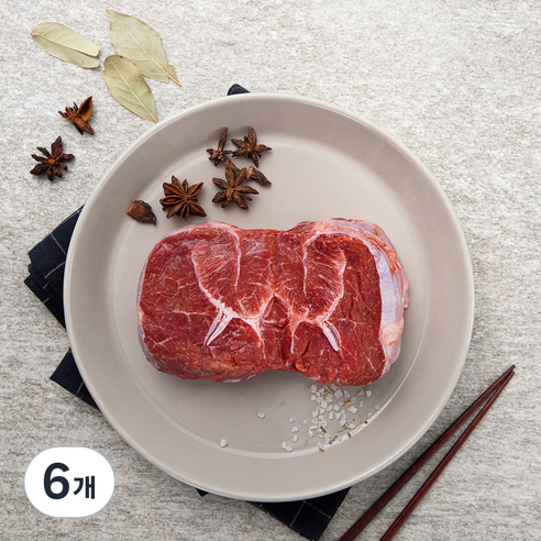 건화한우다 1+등급 사태 (냉장), 600g, 6개