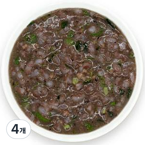 짱죽 유아용 실온 이유식 중기 한우흑미죽, 160g, 4개
