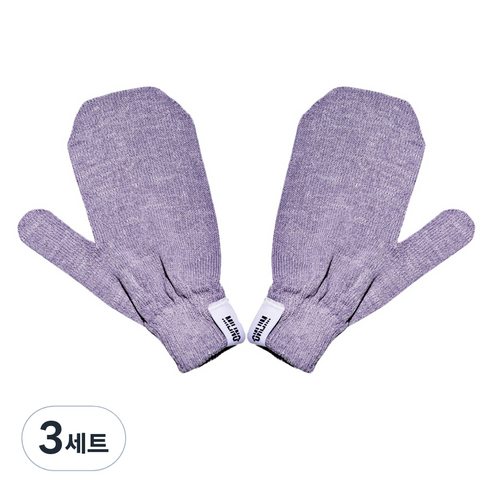 달콤리빙 밀리노 항균 때장갑 1 좌우 세트, 혼합색상, 1세트, 3세트