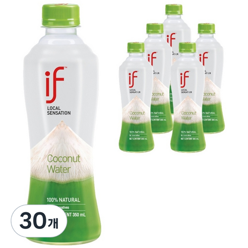 if 오리지널 코코넛워터, 350ml, 30개