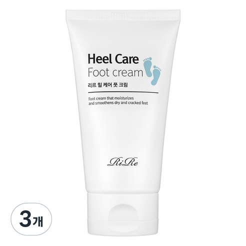 리르 힐 케어 풋 크림, 1개입, 3개