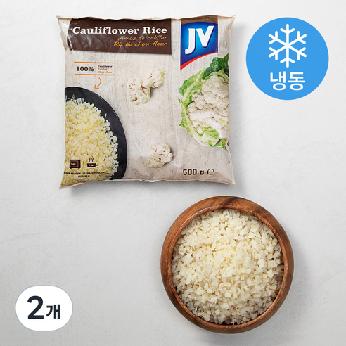 마당발 컬리플라워라이스 (냉동), 500g, 2개