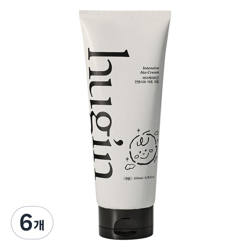 마더케이 허긴 인텐시브 아토 유아 크림 무향, 200ml, 6개