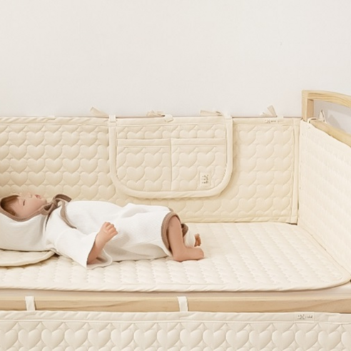 아이레빗 순면 침대패드, 밤새 뒤척이는 아기에게 꿀잠을 선물하세요!