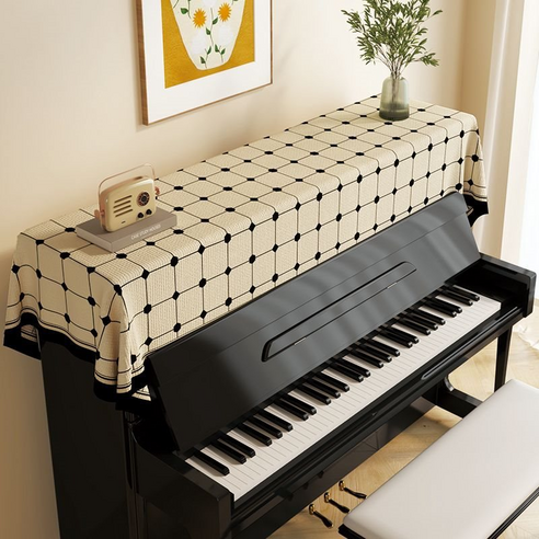 블루코지 피아노 건반 키보드 커버 140 x 200 cm, Style 07, 1개