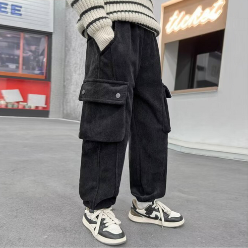 미소파파 남아용 포터 1646 카고 조거 팬츠