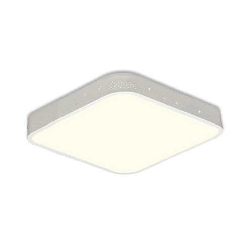 가온엘이디 마름모 LED 직부등 15W 주백색, 화이트, 1개
