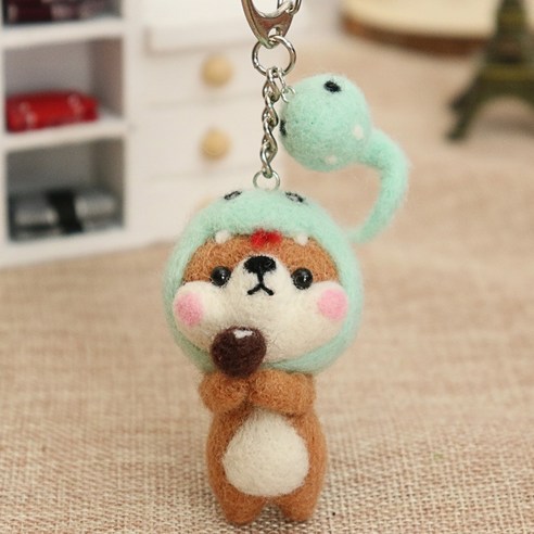 Healingcare 펠트 실 바늘 DIY 세트, 1세트, 06 뱀