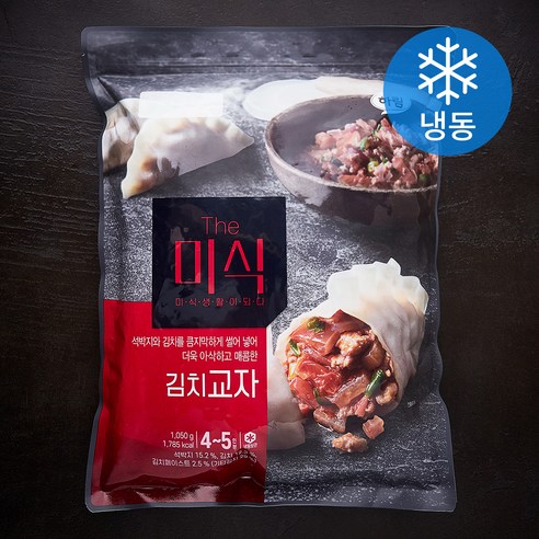 더미식 김치교자 (냉동), 1050g, 1개