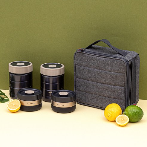 따뜻함이 가득한 식사를 위한 최고의 선택, 트윙고 라스텐 보온죽통 도시락 5종 세트!