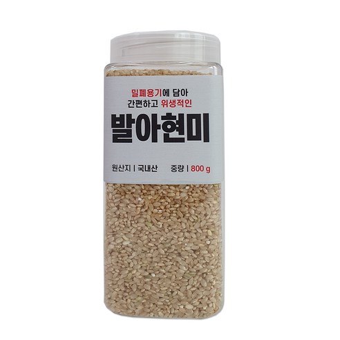 대한농산 통에담은 발아현미, 800g, 1개