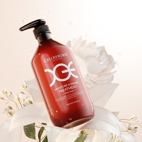 건강하고 윤기나는 모발 관리를 위한 셀리본 CGE 모이스처 리페어 트리트먼트