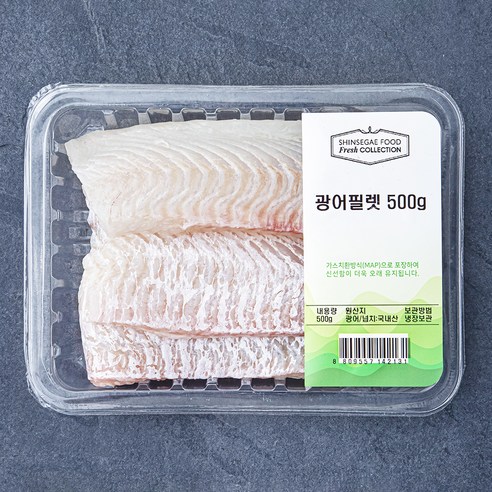 고소하고 쫄깃한 신세계푸드 국내산 광어필렛, 다양한 요리에 활용하기 편리