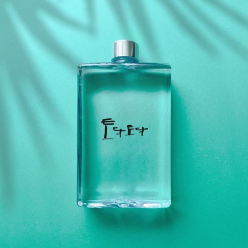 슬림 사각보틀, 4 토닥토닥(투명), 500ml, 1개