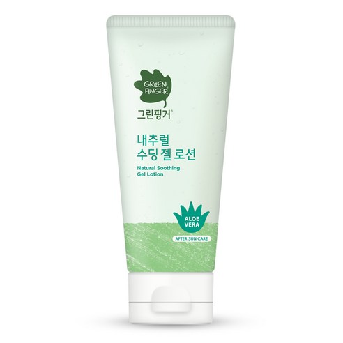 그린핑거 내추럴 수딩젤 로션, 1개, 100ml