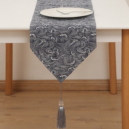 에이홉 다양한 무늬 테이블 러너, IN 08, 너비 30cm x 길이 180cm