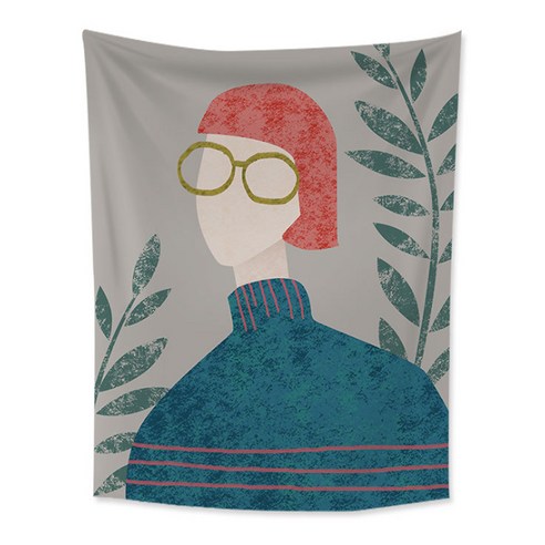 마켓에이 패션우먼 미니멀 태피스트리, TYPE6