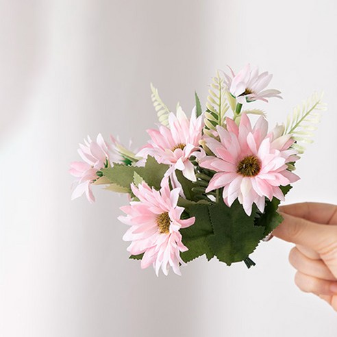 플로리 커튼집게 12cm, 거베라, 1개