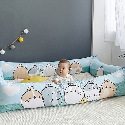 쉬즈홈 몰랑이 마이크로 범퍼 쿠션커버, 프렌드 민트