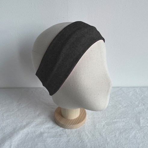 일상에 스며드는 부드러움, 바나나랜드 면 CR 무지 헤어밴드 면헤어밴드