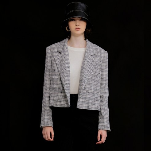 주드맥콜 여성용 Penny Tweed Cropped Blazer