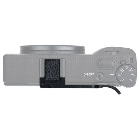 리코 GR3X 및 GR3 카메라용 JJC 엄지그립으로 그립 편안함, 안정성 향상, 맞춤형 버튼 액세스 향상