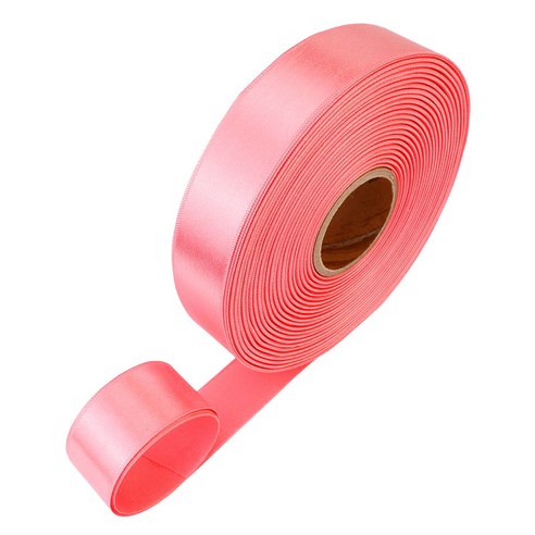 포장넷 공단기본 선물포장 리본끈 20mm, 16 살구핑크, 45m, 1개