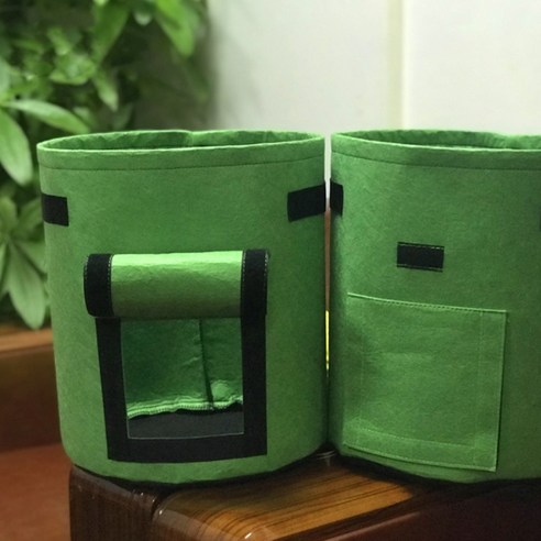 도매토피아 고구마 감자키우기 부직포 화분, 그린