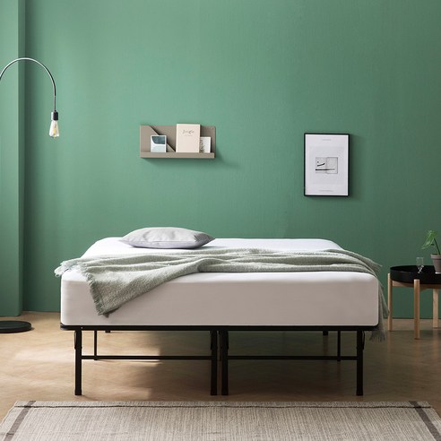 쾌적한 수면을 위한 필수품: 지누스 스마트베이스 디럭스 침대 프레임 퀸