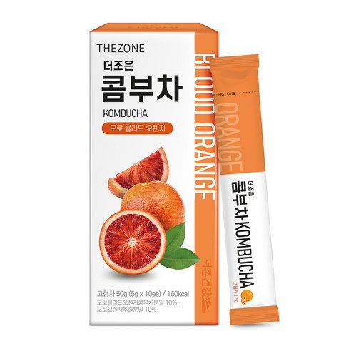 더존건강 더조은 콤부차 모로 블러드 오렌지, 5g, 1개
