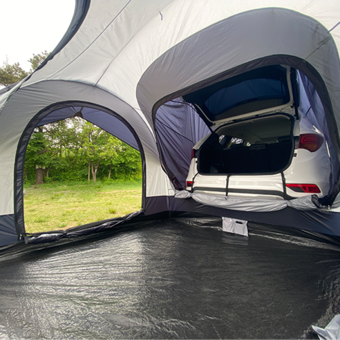 로켓배송으로 빠른 배송과 방염 불가능한 특성을 가진 어반사이드 Protect 3+ 캠핑 도킹 SUV 차박 텐트 쉘터