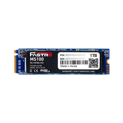 Fastro NVMe SSD, MS100, 1TB