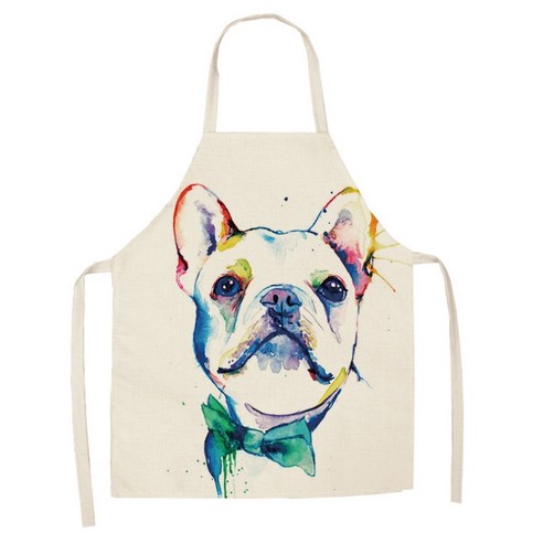 에이홉 doggy 일러스트 앞치마 68 x 55 cm, IT 15, 1개