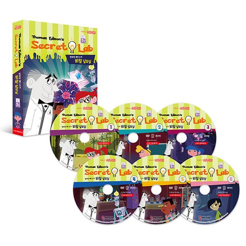 발명왕 에디슨의 비밀실험실 2집 DVD, 6CD