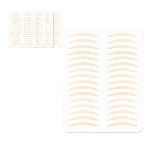 더분 깃털 누드 단면 쌍꺼풀테이프 160p, 누드C타입, 1개