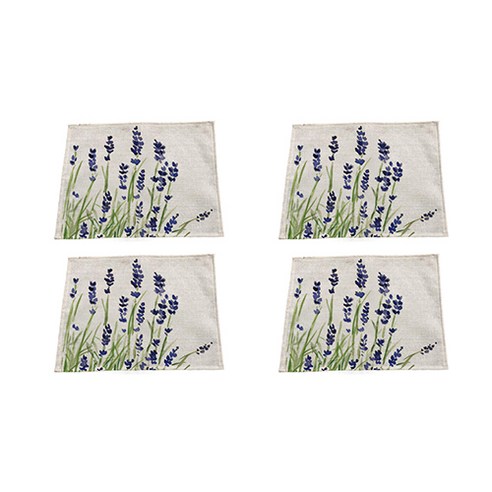 파라다이소 수려한 풍경 식탁 플레이스 매트 4p, 04, 42 x 32 cm