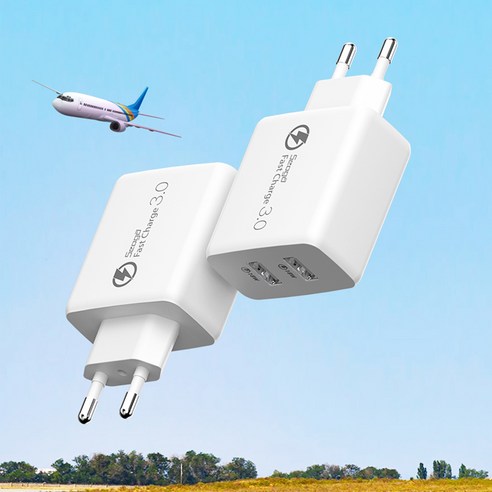 빠르고 효율적인 기기 충전을 위한 서가 퀵차지 고속 충전기