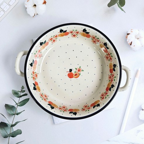 세라미카아티스티나 폴란드 캐서롤 25cm, 2072, 1개