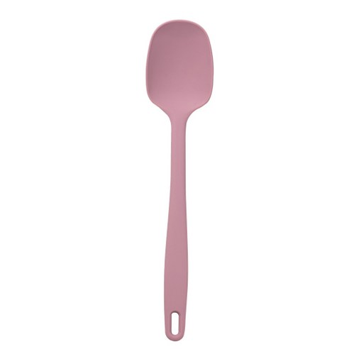 키친팩토리 파스텔 실리콘 멀티스푼, 다크핑크, 1개